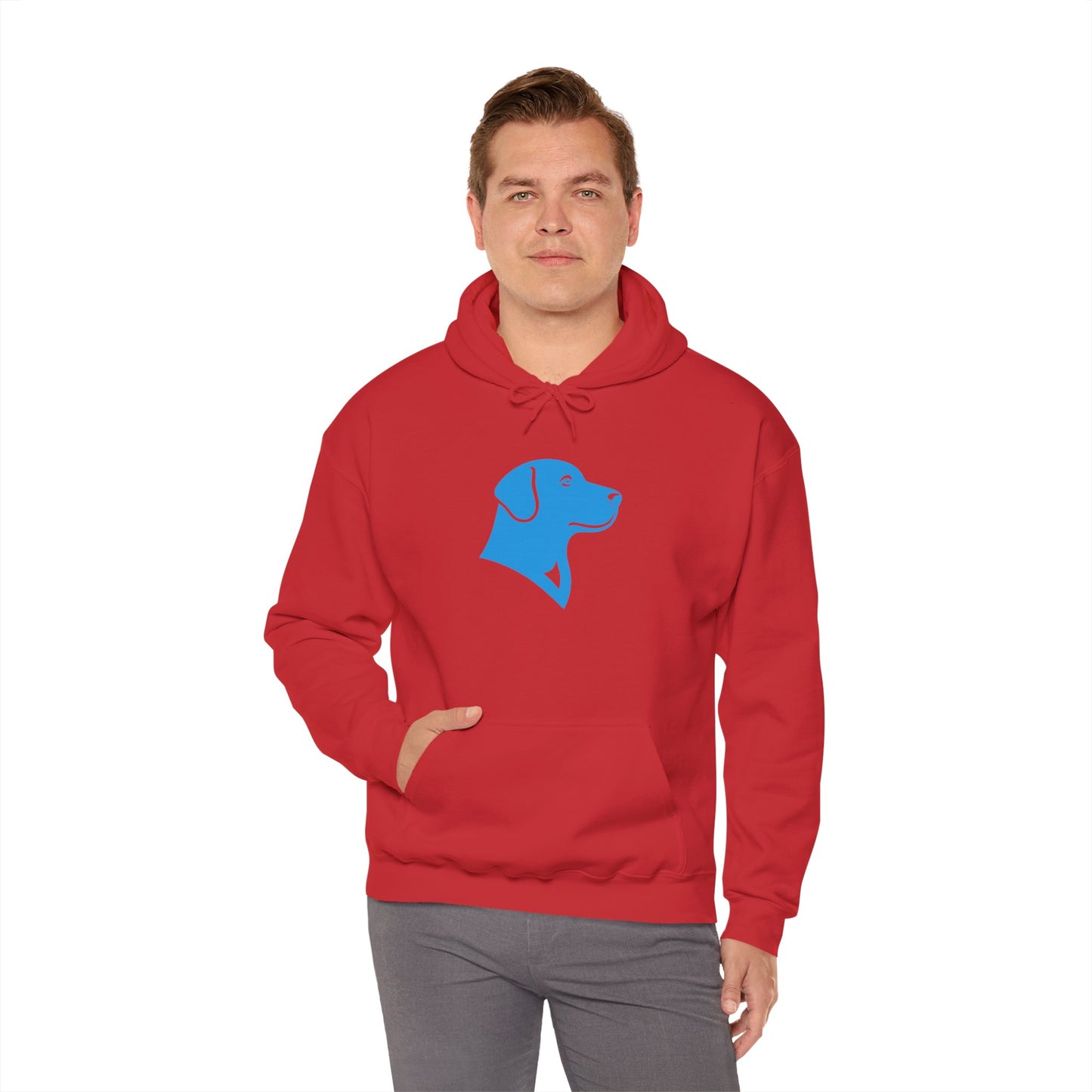 BlueMark Logo Hoodie Sweatshirt (Blue Logo)