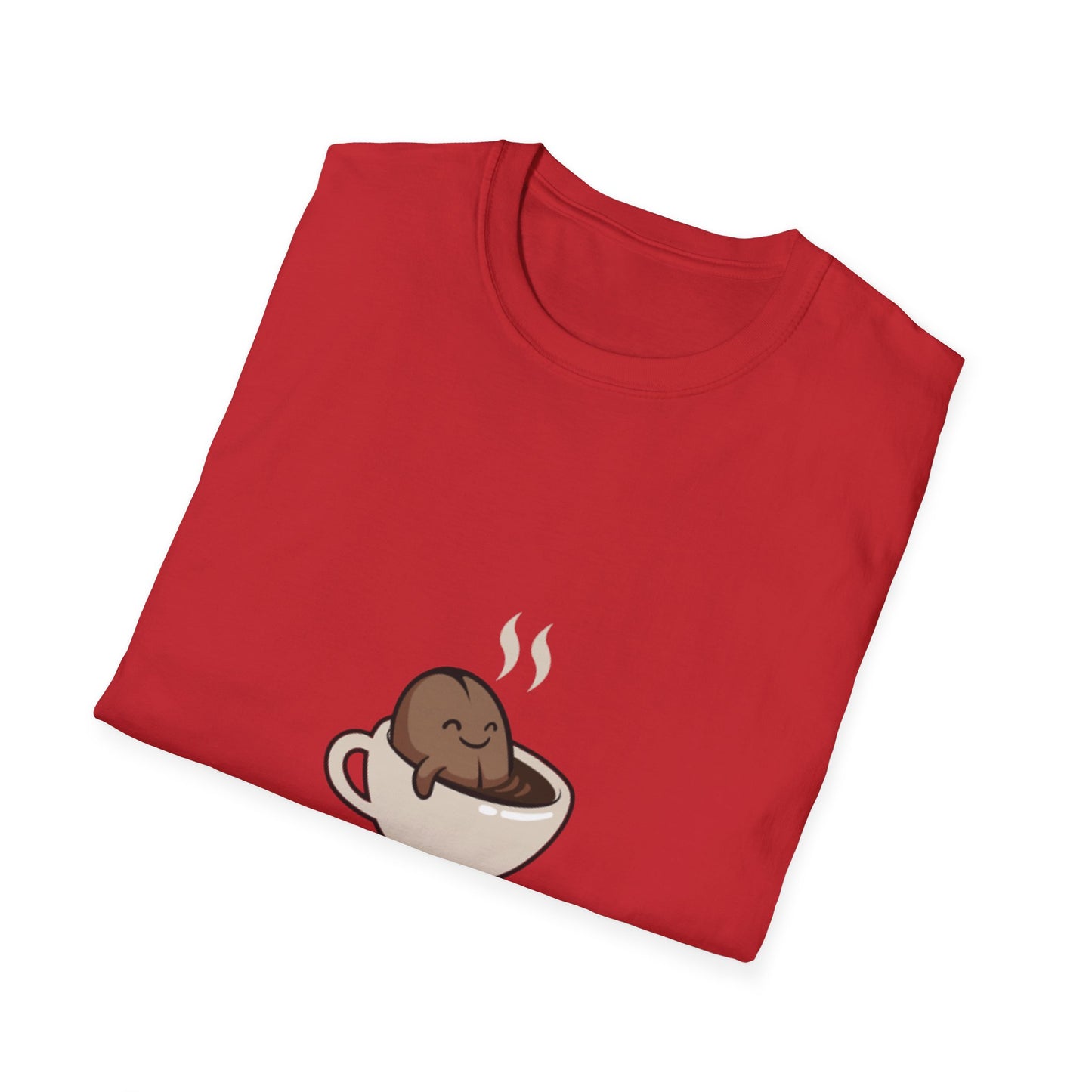 Coffee Time Cute Smiling Cup T-Shirt
