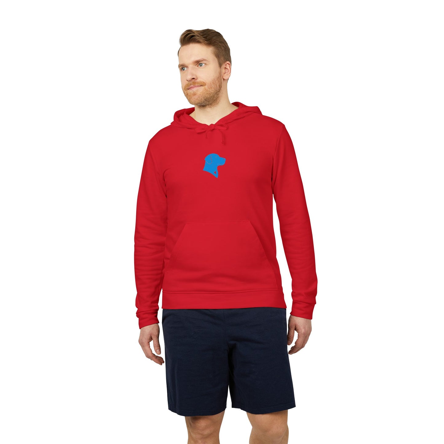 BlueMark Adidas Fleece Sweatshirt (Blue Logo)