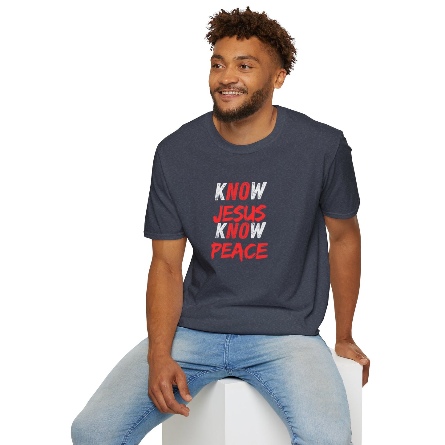 Know Jesus Know Peace Faith T-Shirt