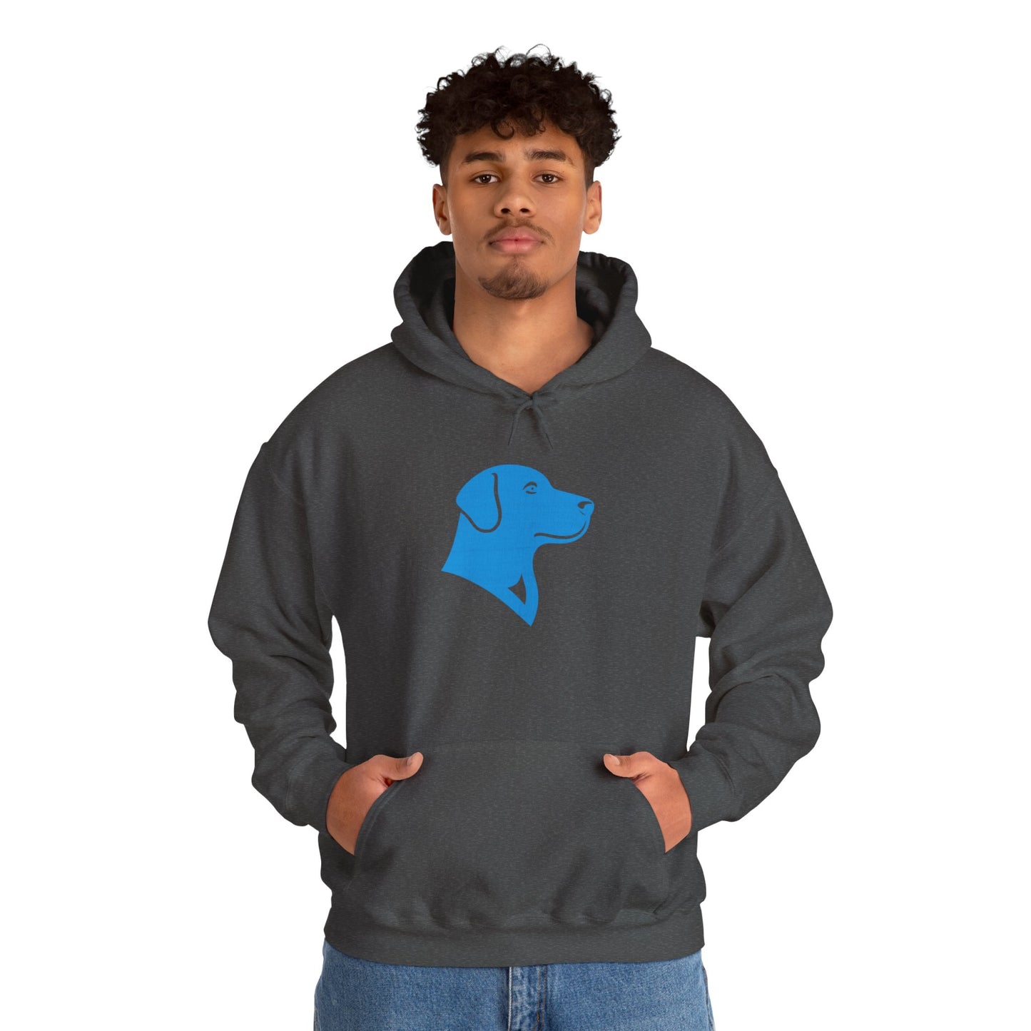 BlueMark Logo Hoodie Sweatshirt (Blue Logo)