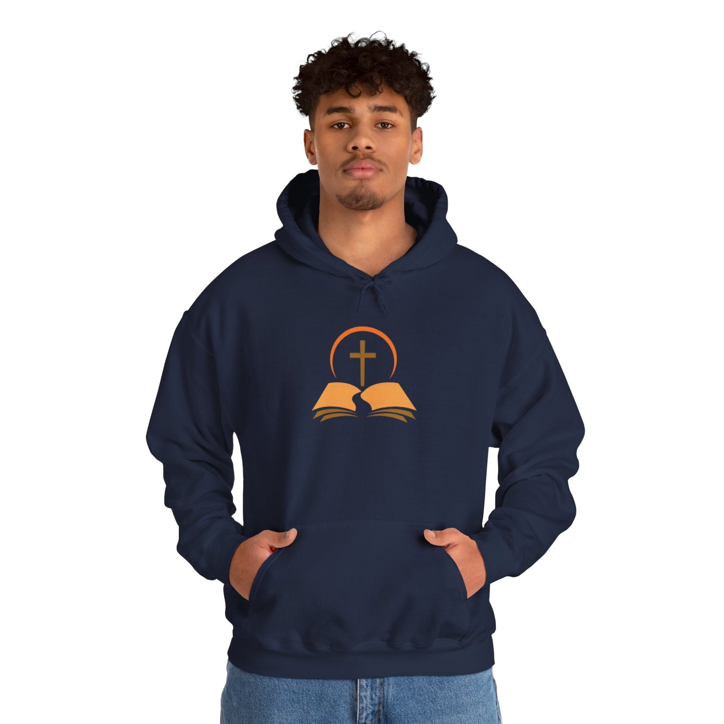 Faith-Inspired Bible Cross Sweatshirt