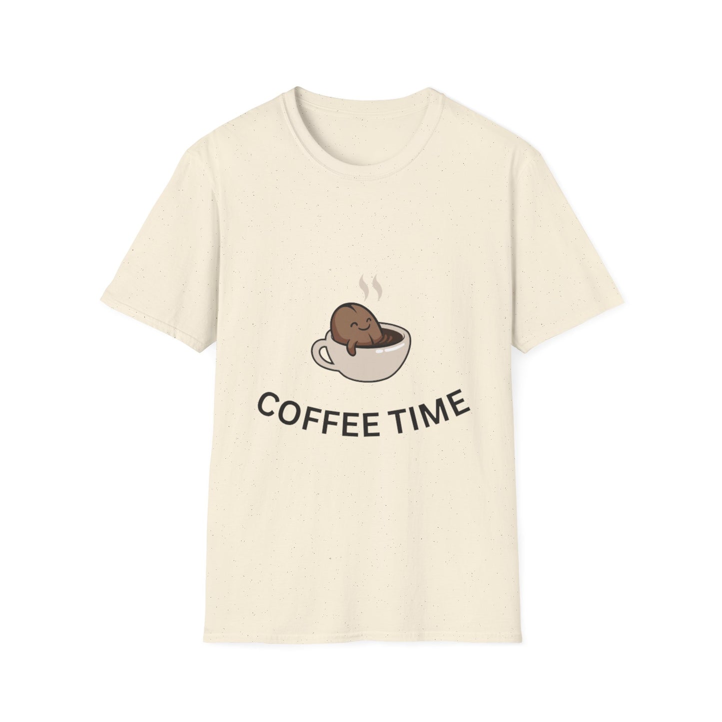 Coffee Time Cute Smiling Cup T-Shirt