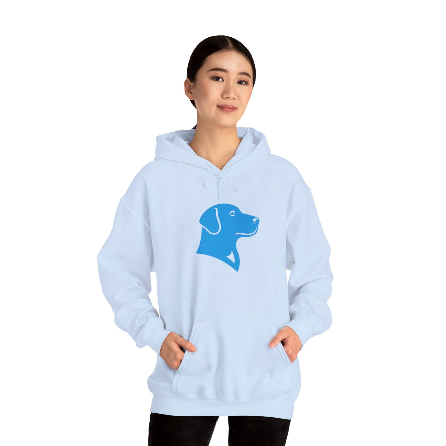 BlueMark Logo Hoodie Sweatshirt (Blue Logo)