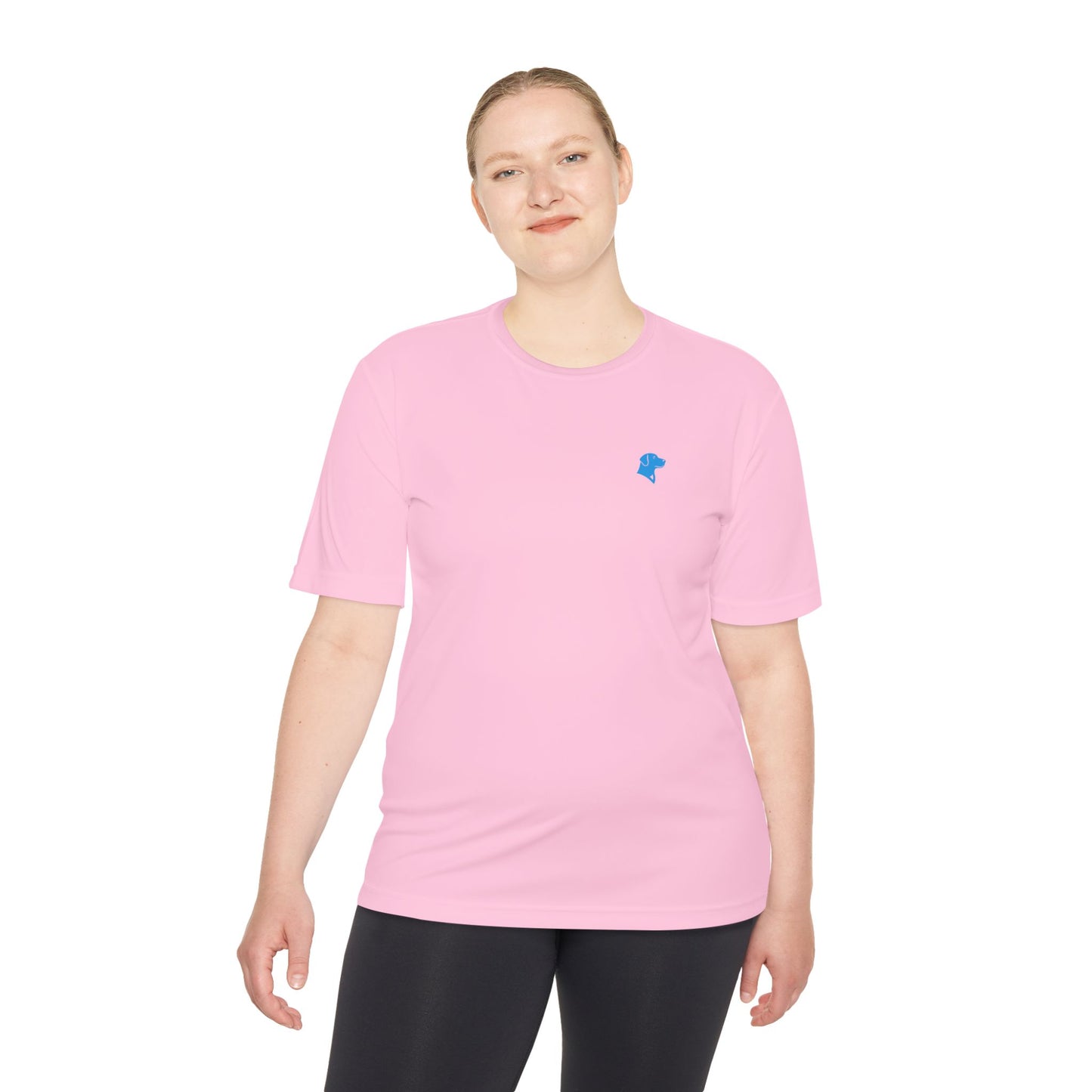 BlueMark Athletic Moisture Wicking T-Shirt (Blue Logo)