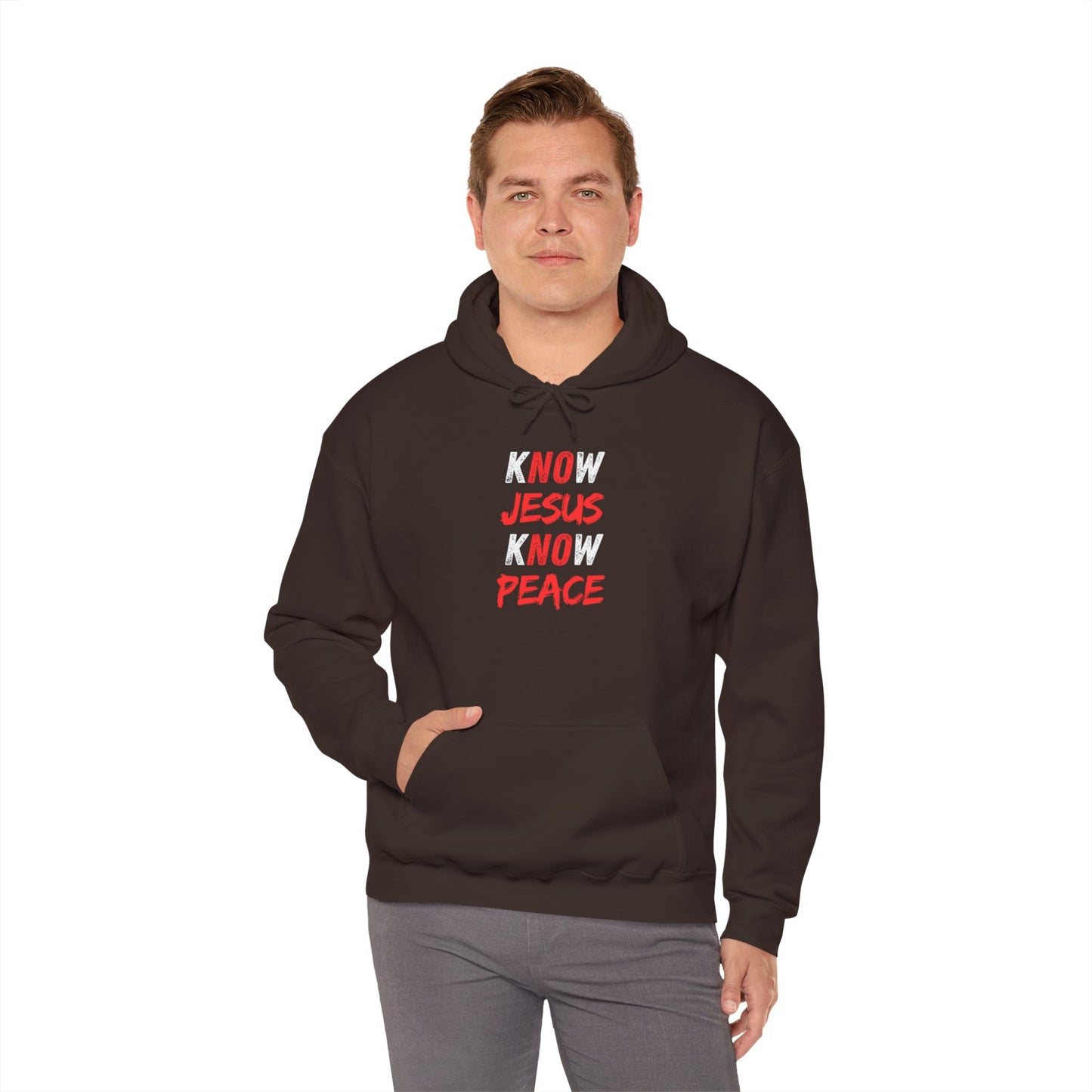 Know Jesus Know Peace Faith Sweatshirt