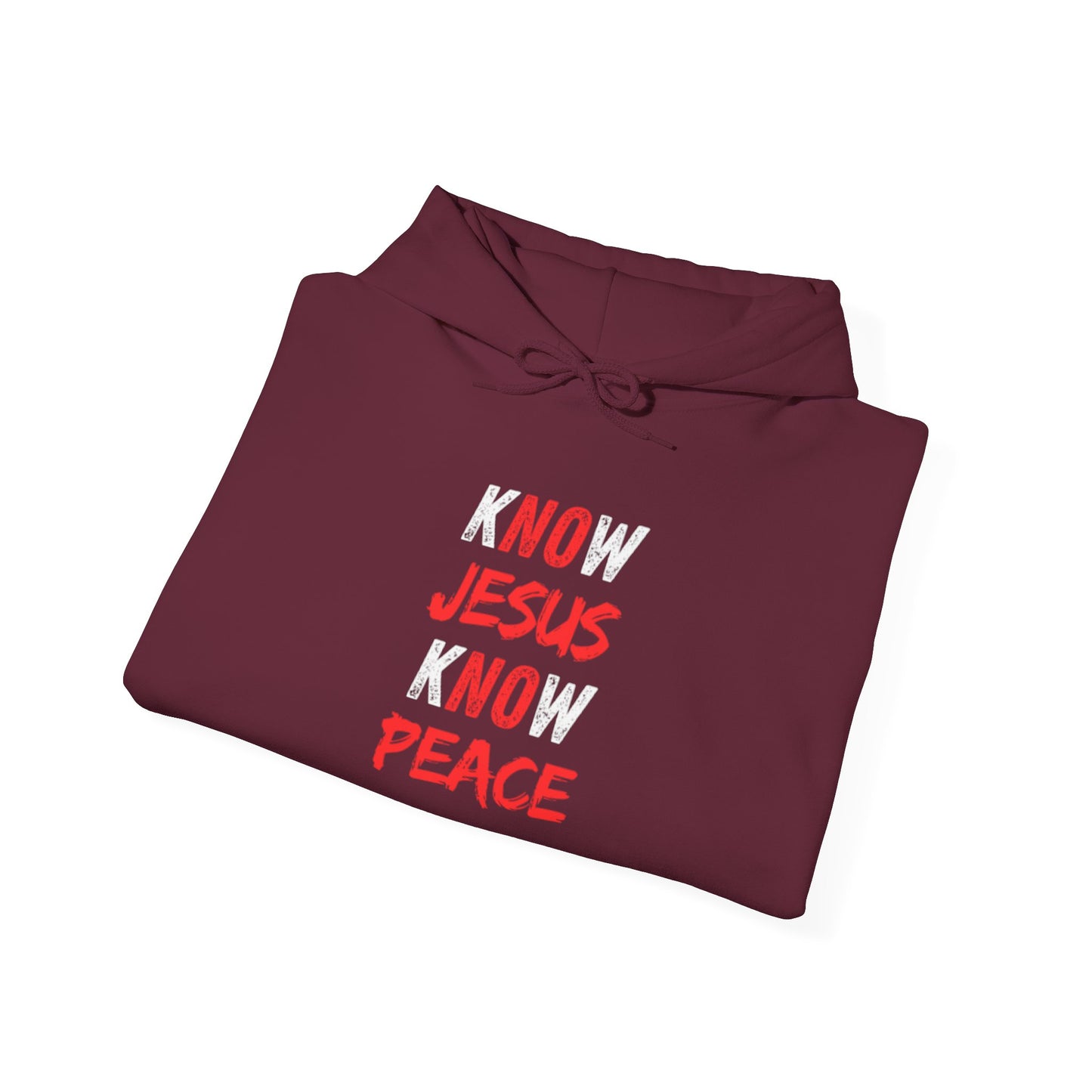 Know Jesus Know Peace Faith Sweatshirt