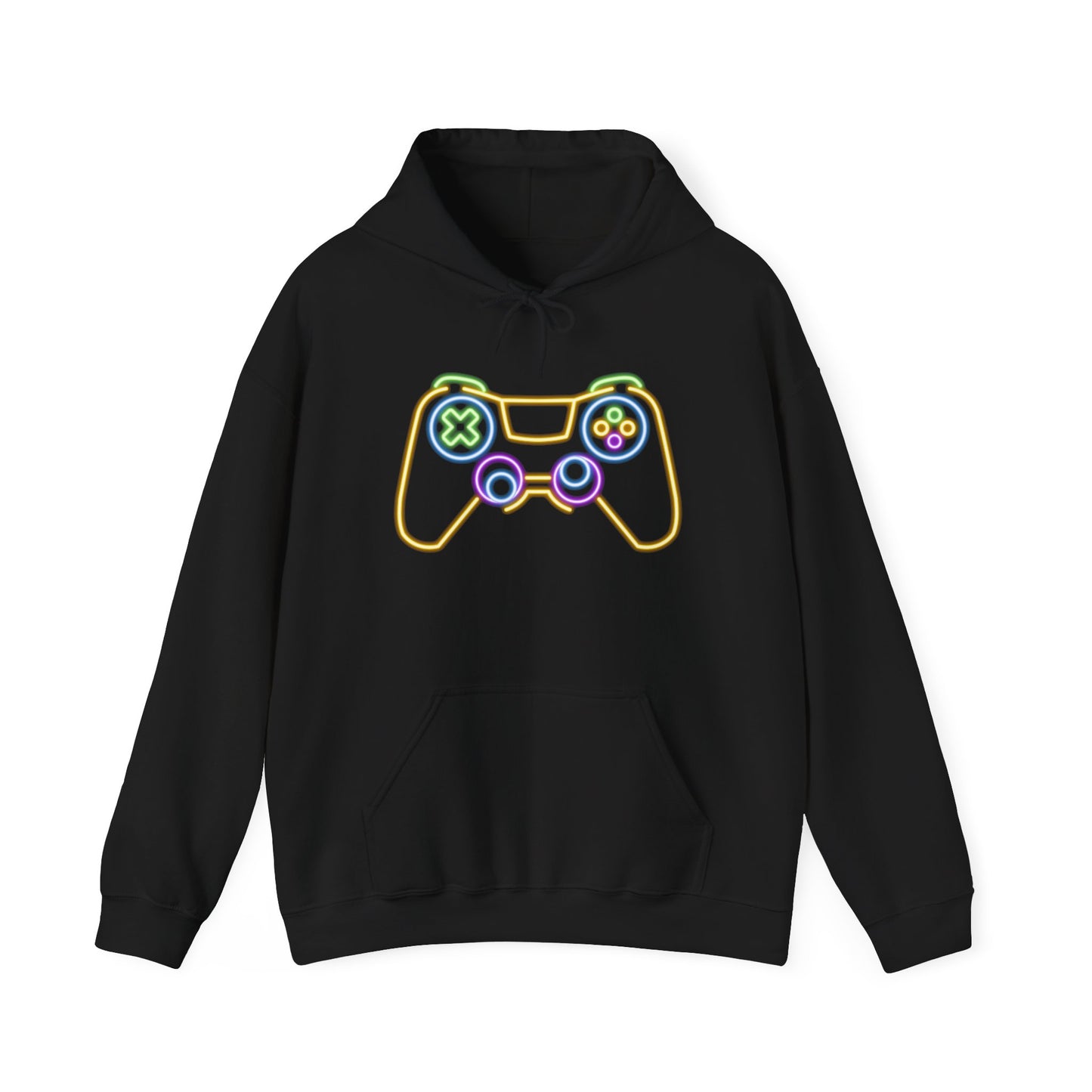 Neon Gaming Controller Sweatshirt