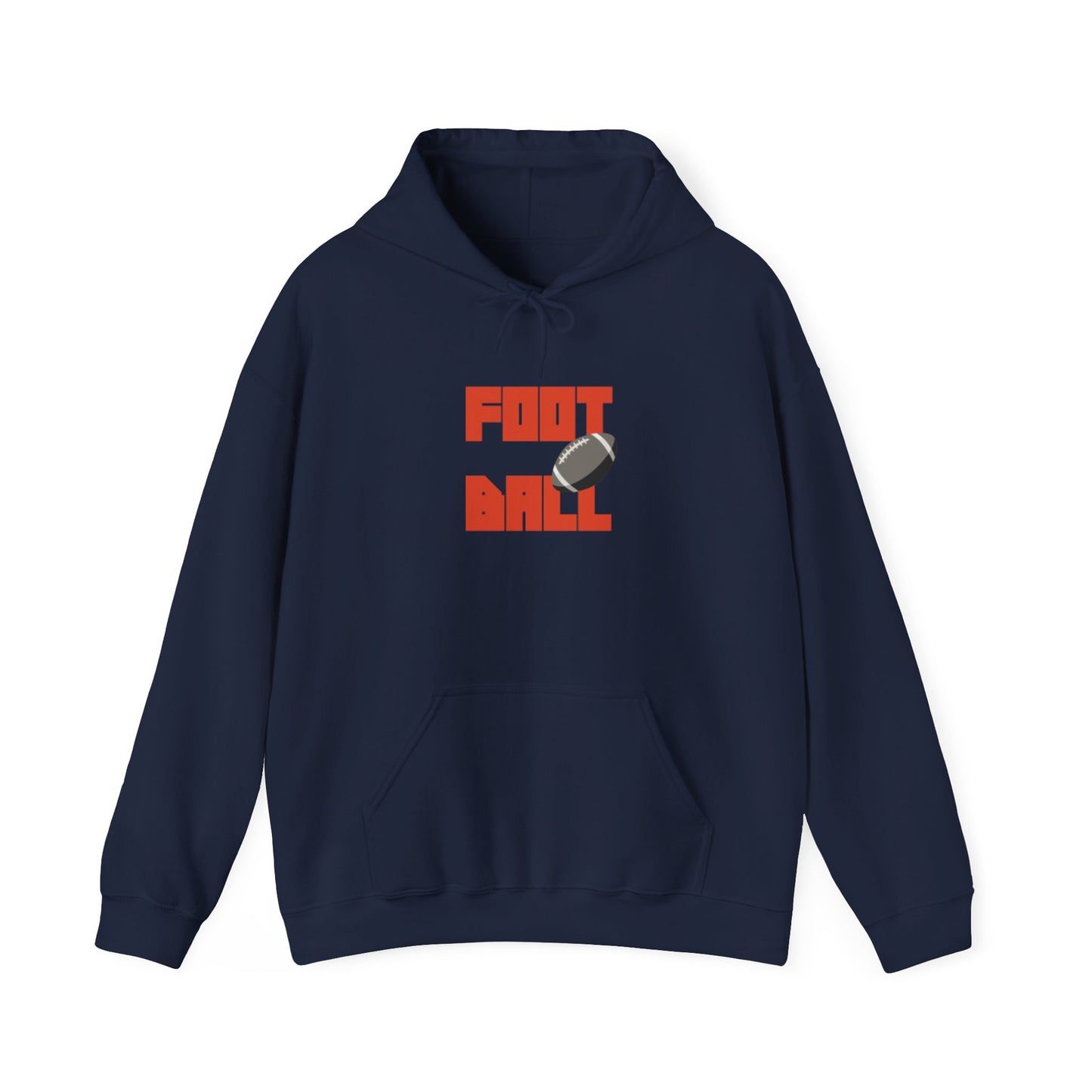 Football Bold Block Lettering Sweatshirt