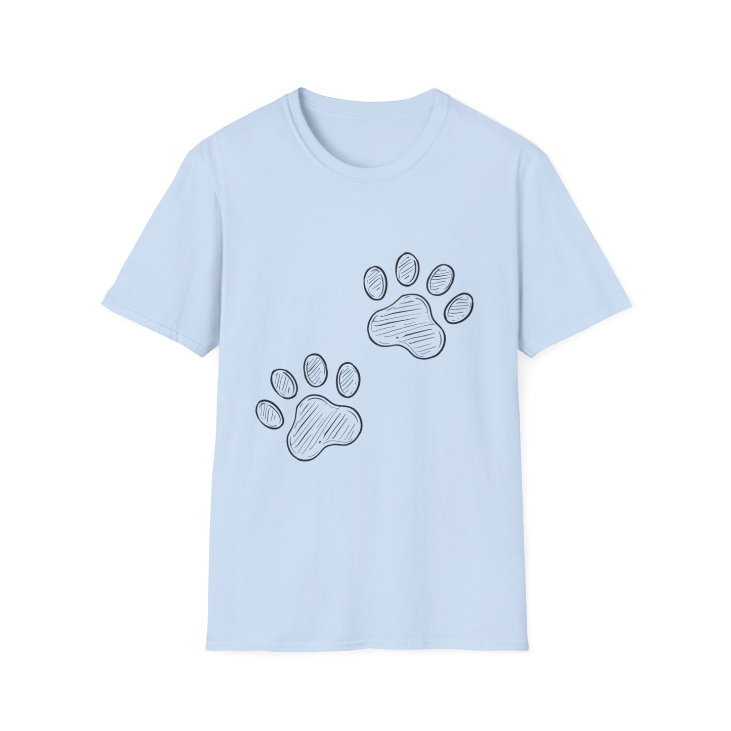 Paw Print Dog Lover T-Shirt