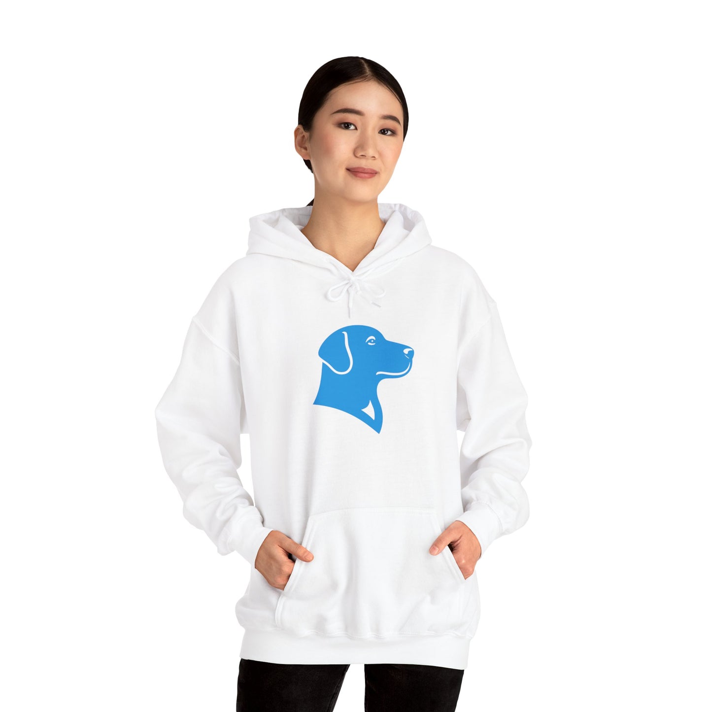BlueMark Logo Hoodie Sweatshirt (Blue Logo)