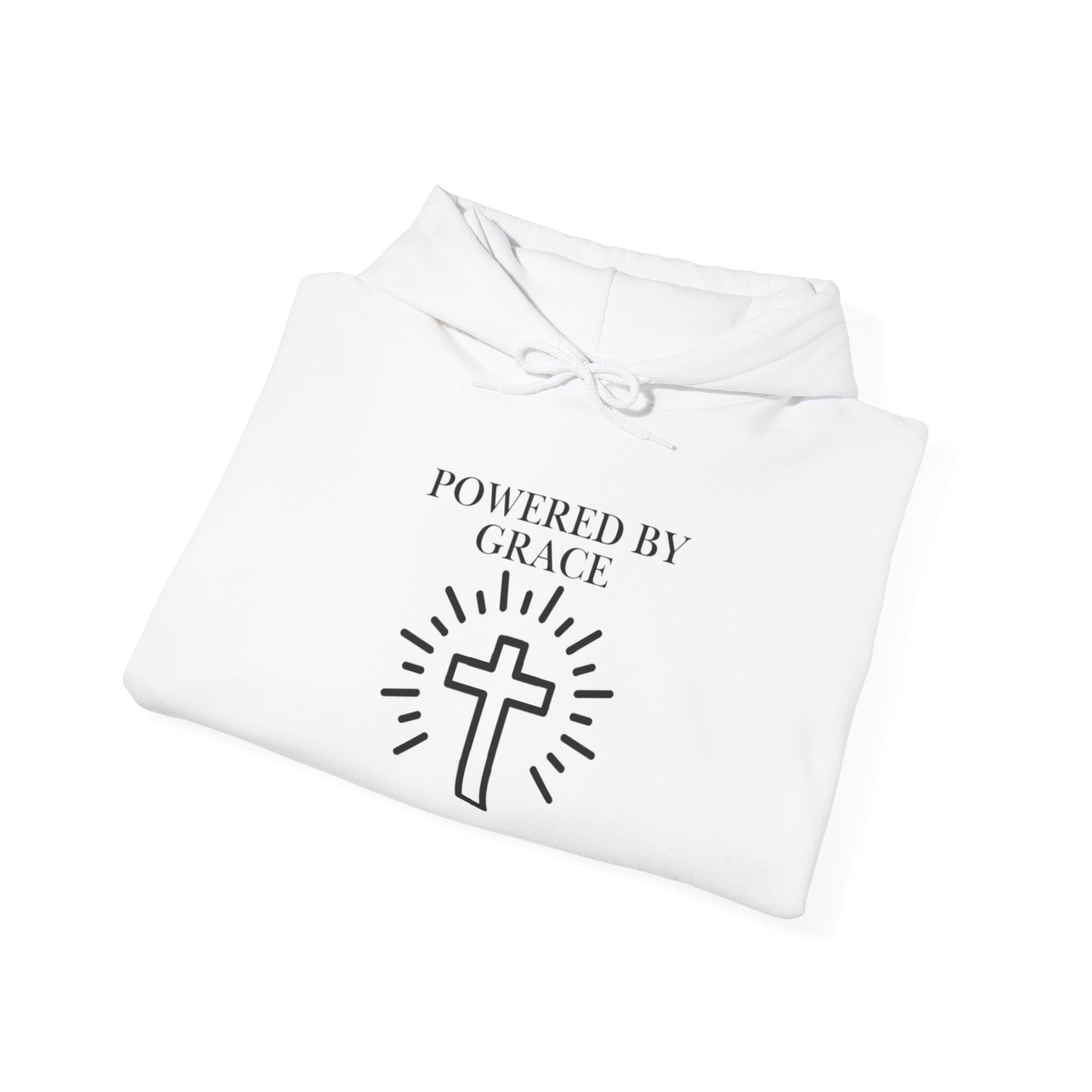 Powered by Grace - Faith Cross Sweatshirt