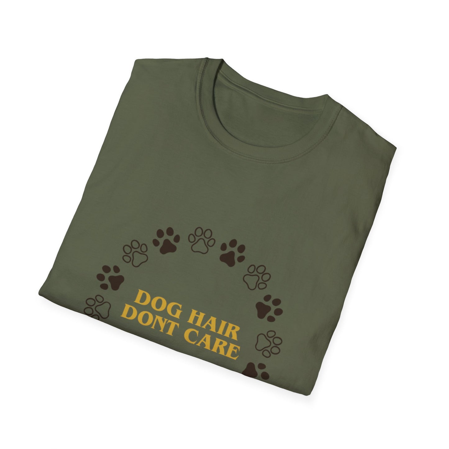 Dog Hair Dont Care Funny Pet Lover T-Shirt