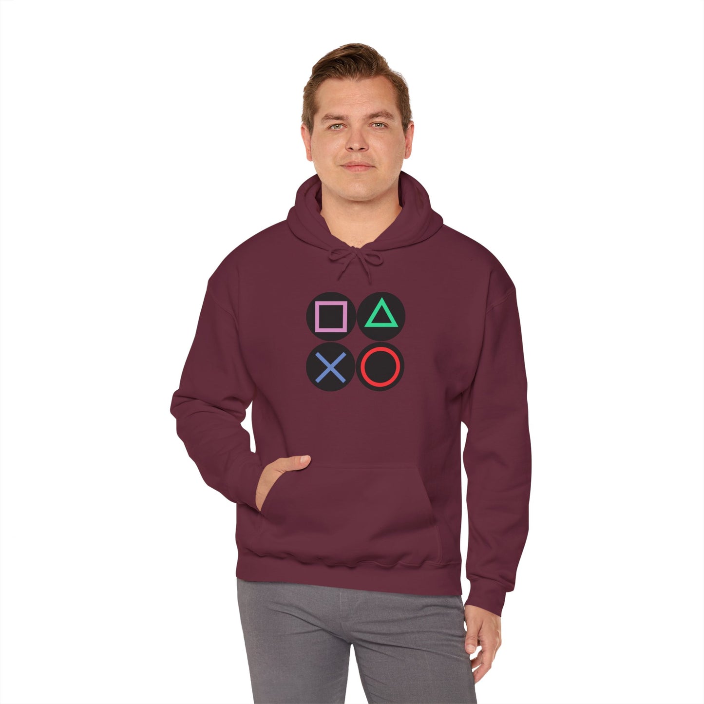 Play Station Gamer Buttons Sweatshirt