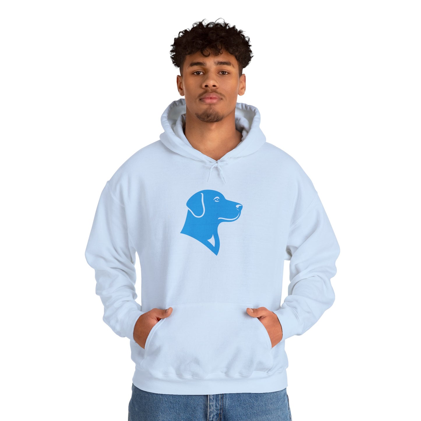 BlueMark Logo Hoodie Sweatshirt (Blue Logo)