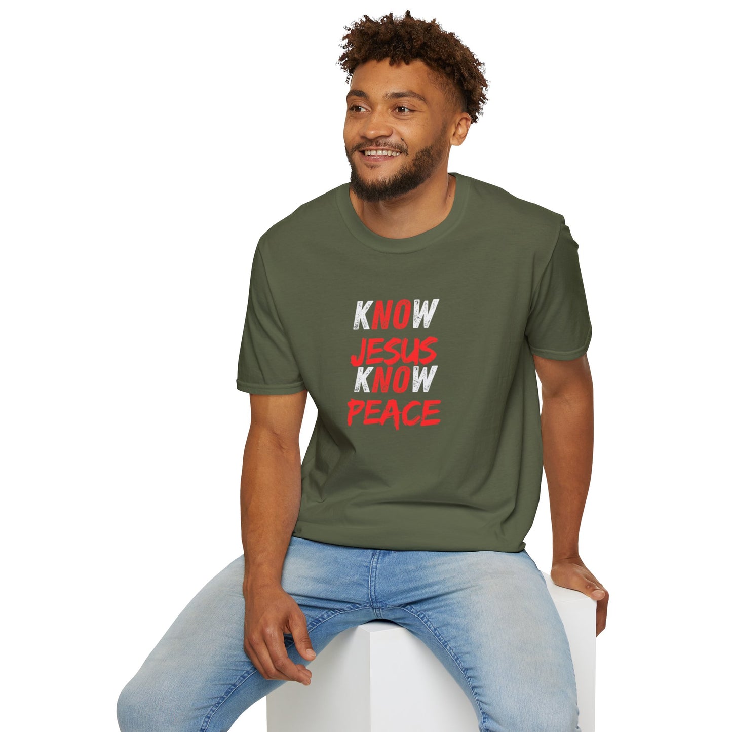 Know Jesus Know Peace Faith T-Shirt