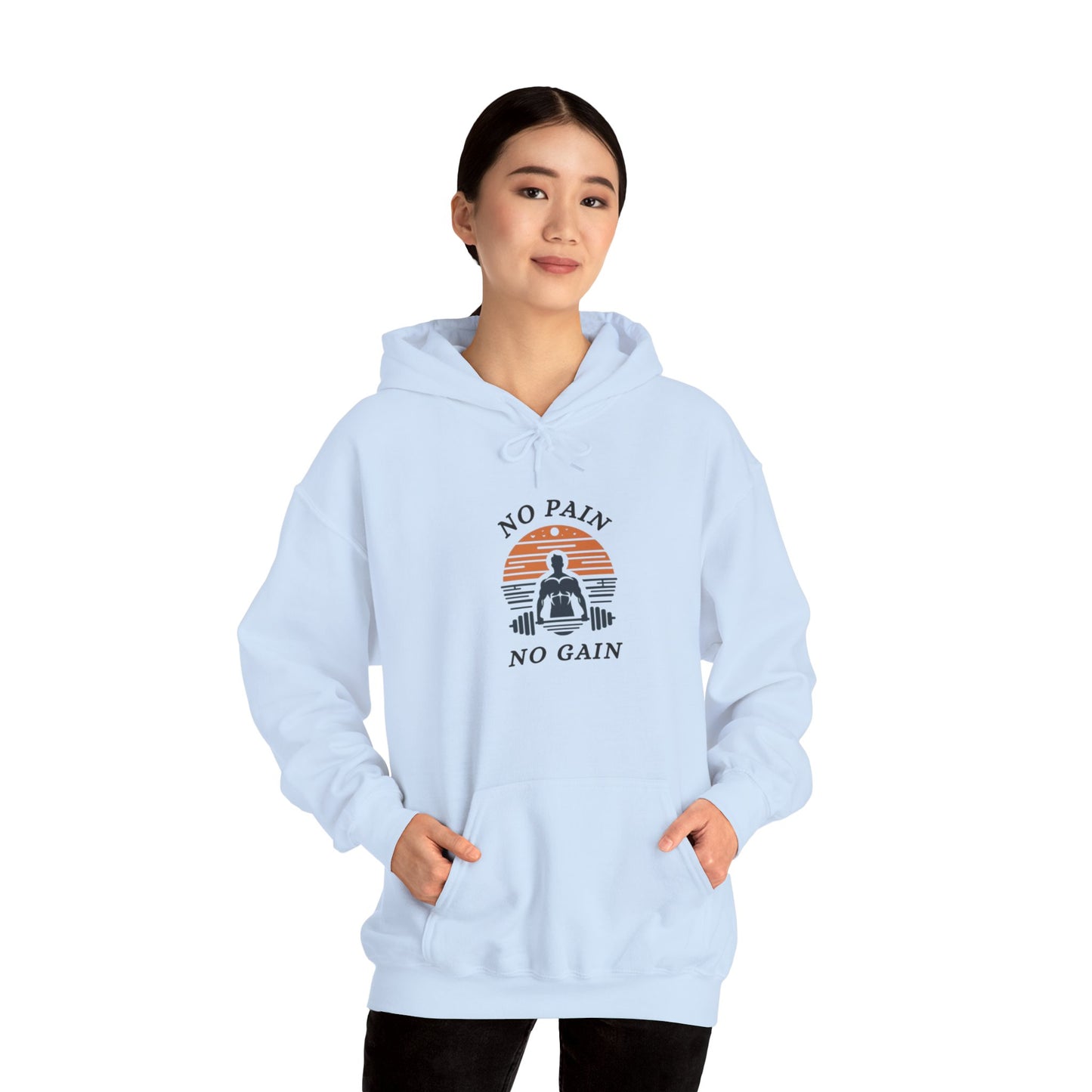 No Pain No Gain Motivational Sweatshirt