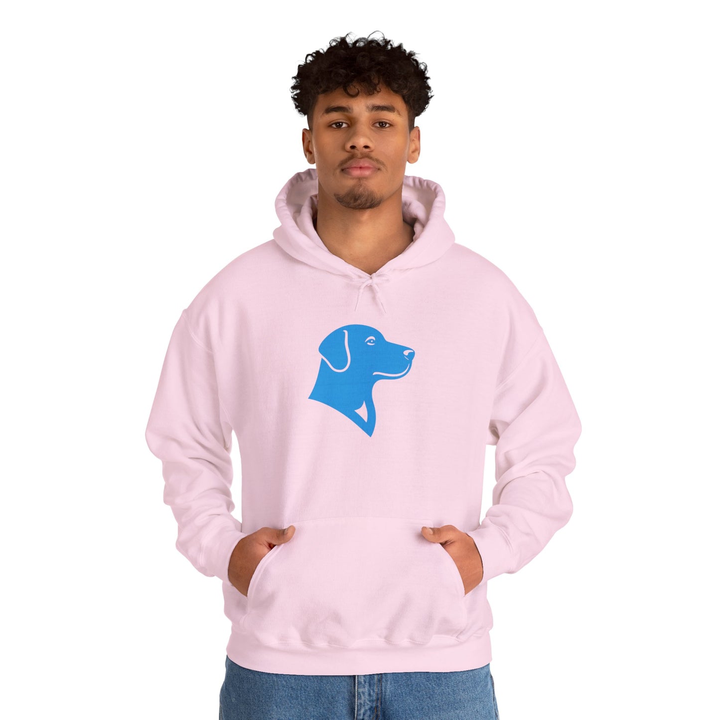 BlueMark Logo Hoodie Sweatshirt (Blue Logo)