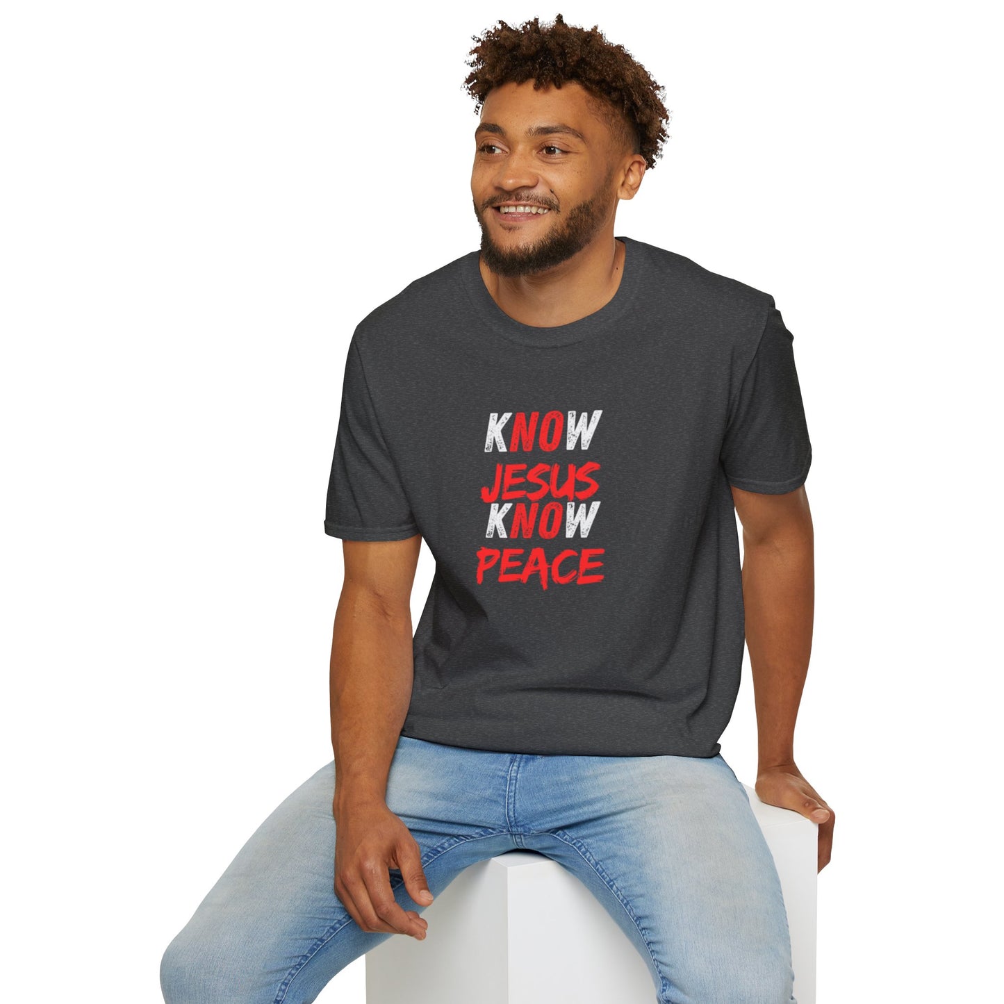 Know Jesus Know Peace Faith T-Shirt