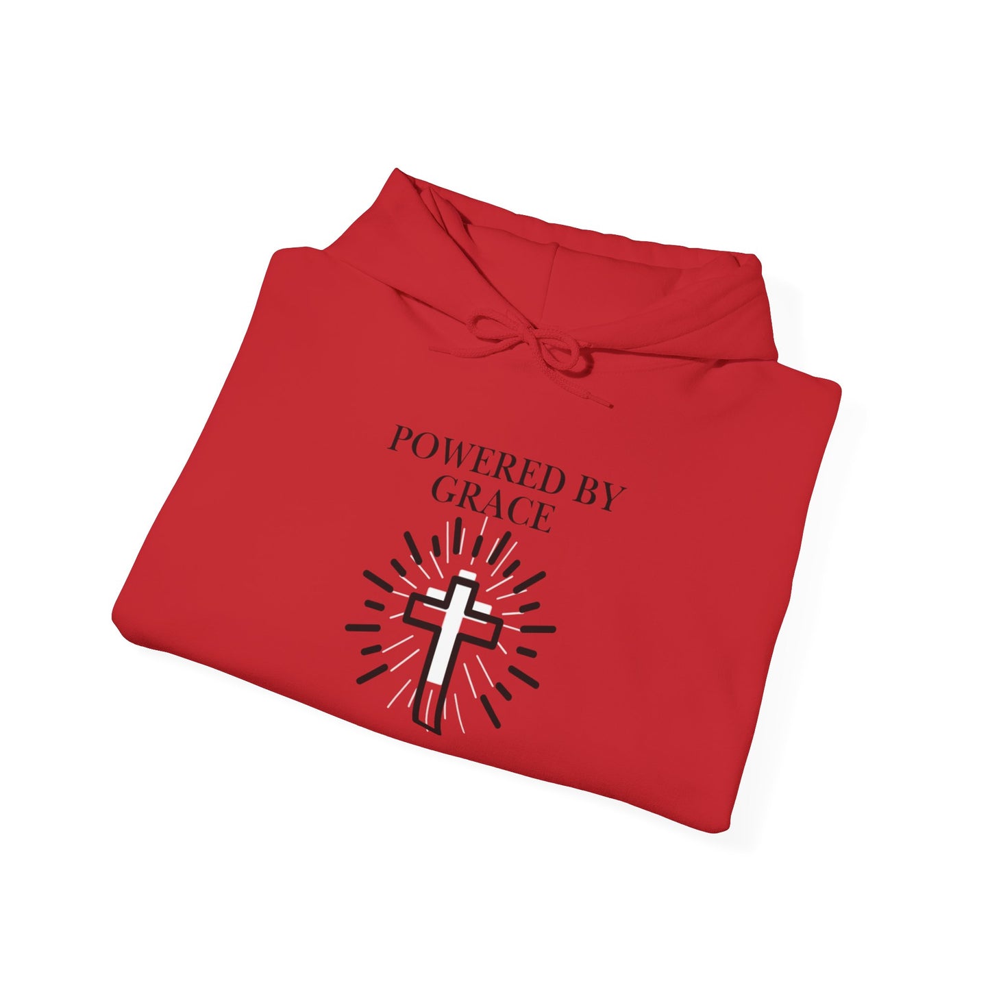 Powered by Grace - Faith Cross Sweatshirt