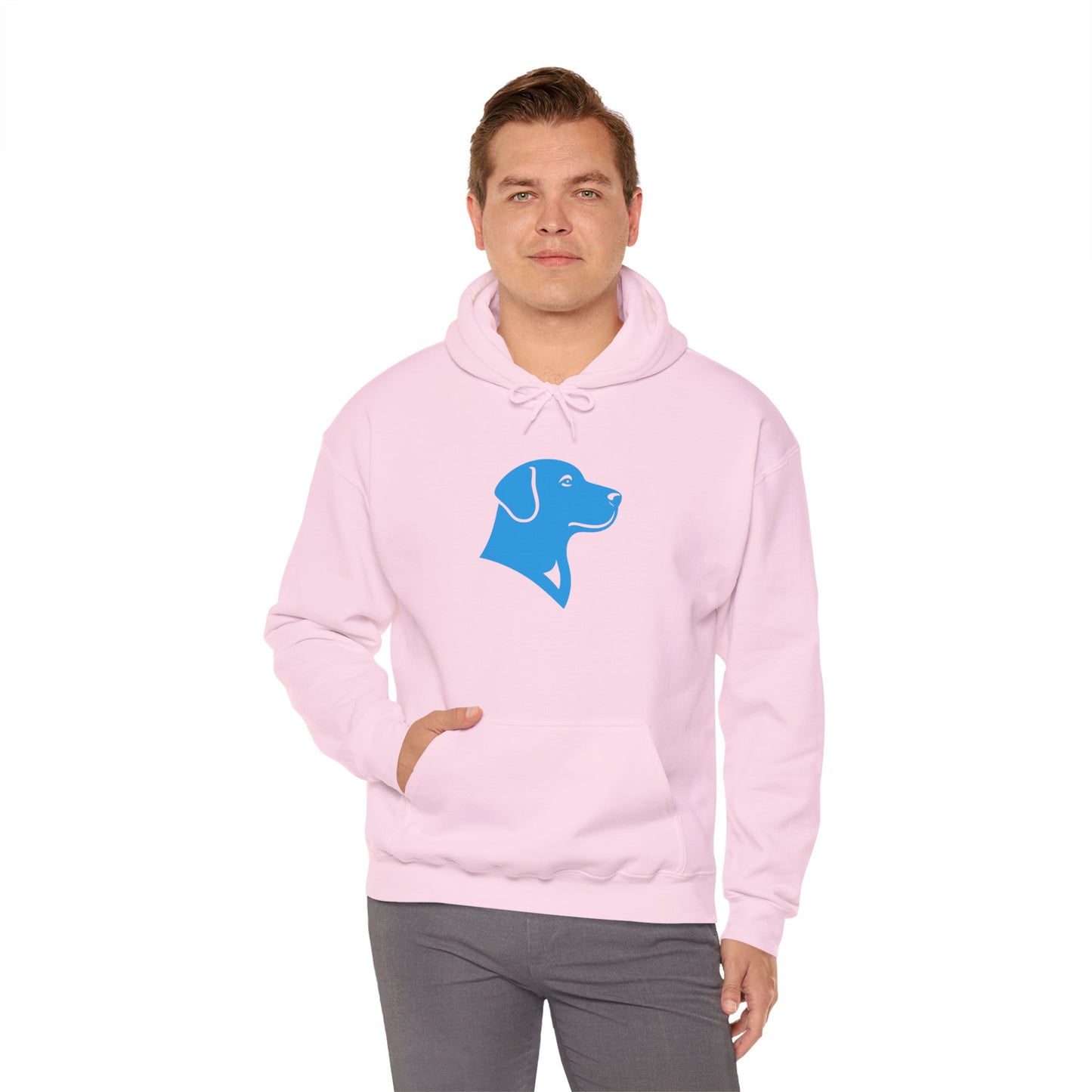 BlueMark Logo Hoodie Sweatshirt (Blue Logo)