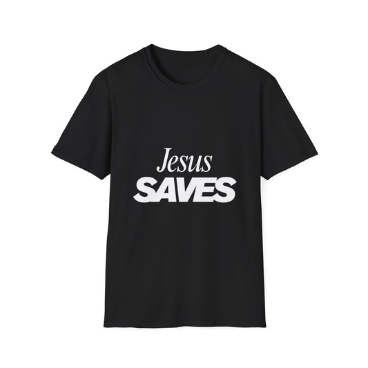Jesus Saves - Bold Christian T-Shirt