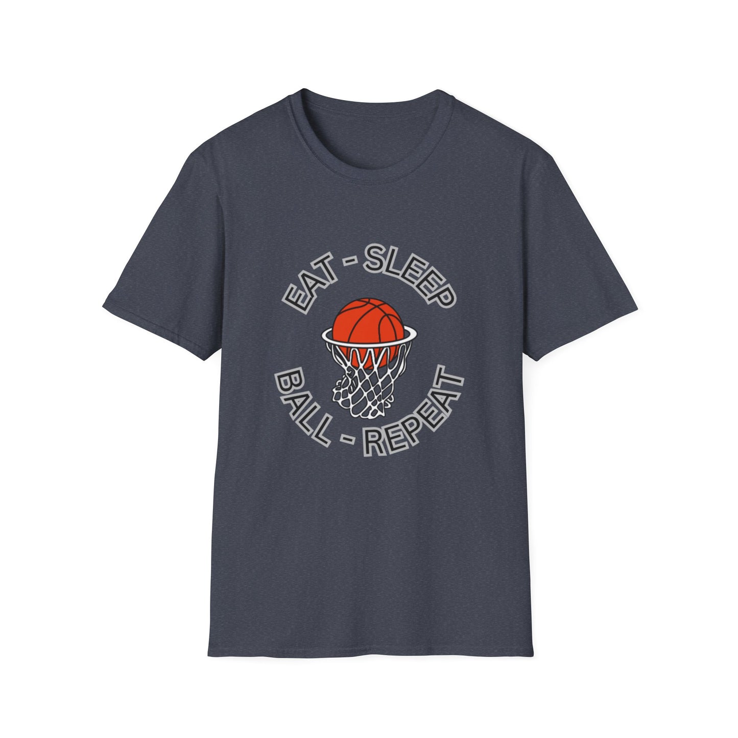 Basketball Eat Sleep Ball Repeat T-Shirt