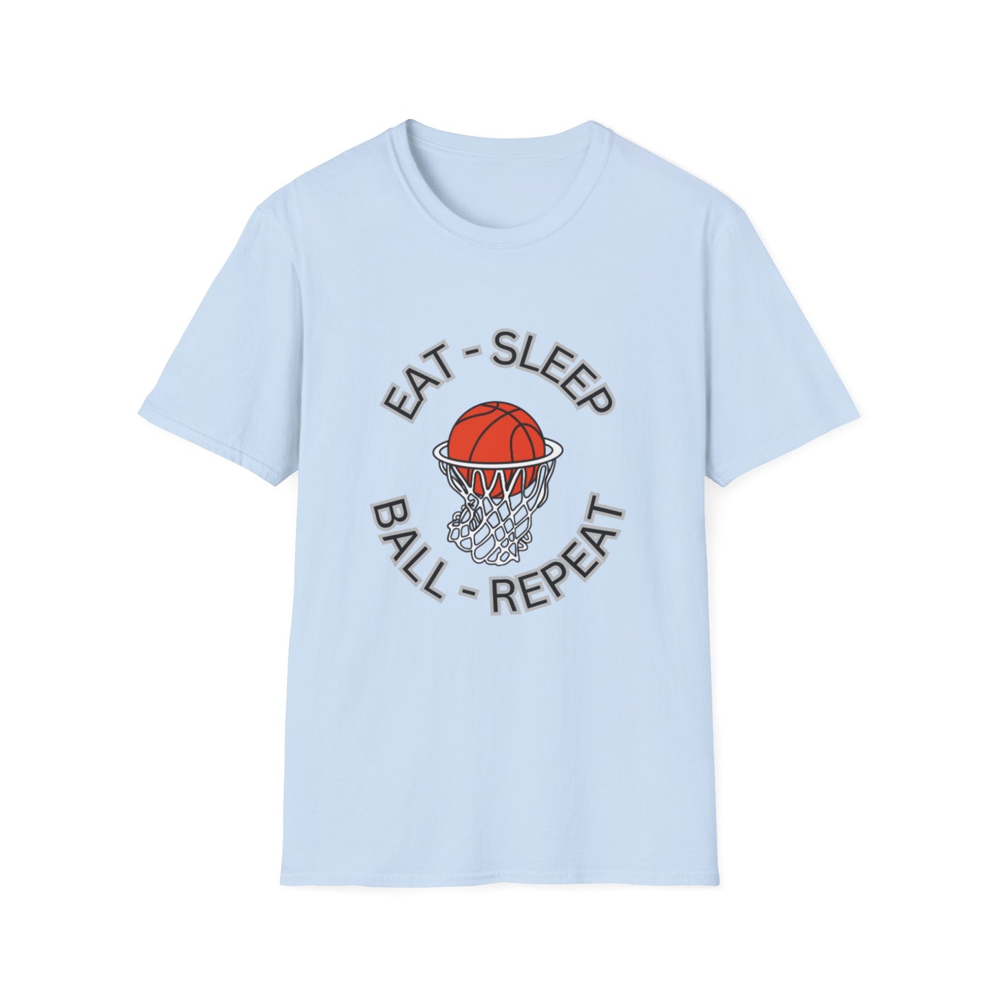 Basketball Eat Sleep Ball Repeat T-Shirt