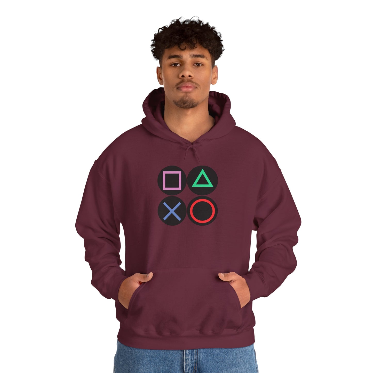Play Station Gamer Buttons Sweatshirt