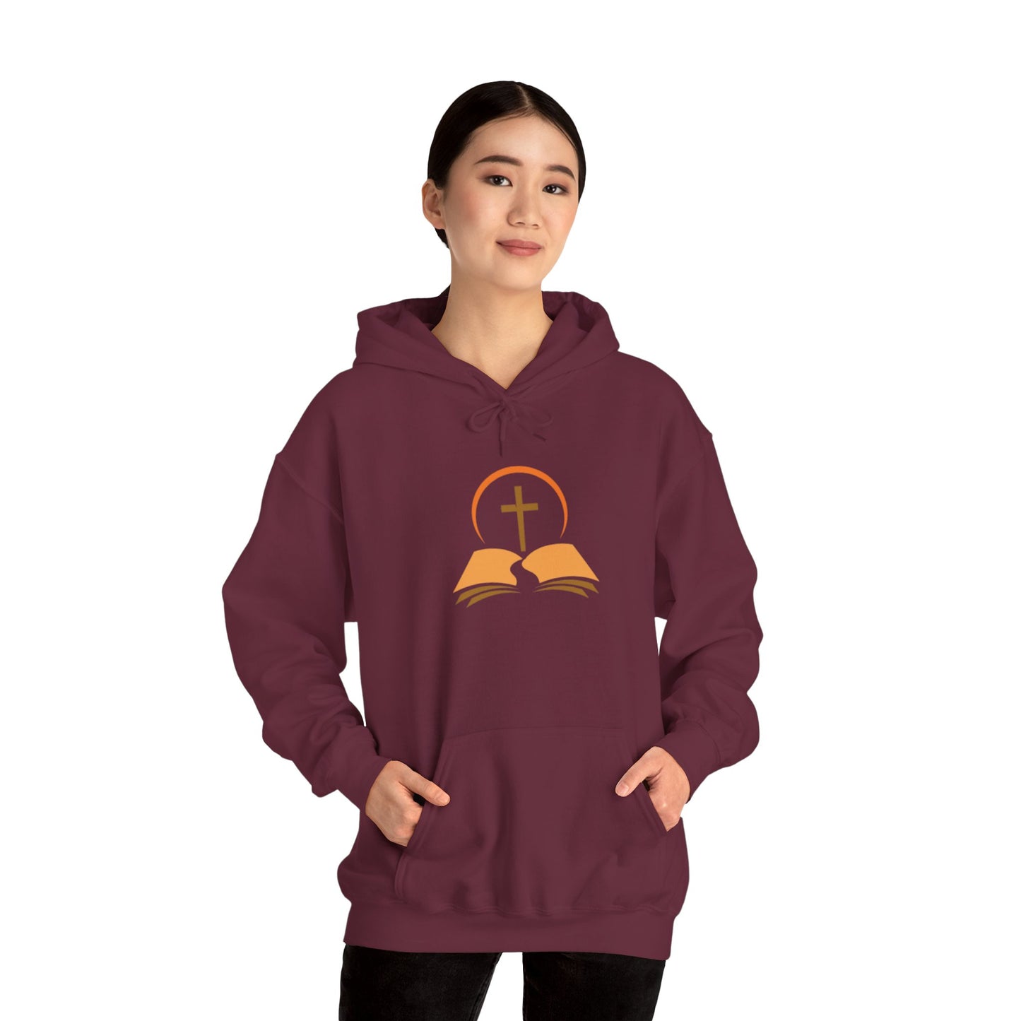 Faith-Inspired Bible Cross Sweatshirt
