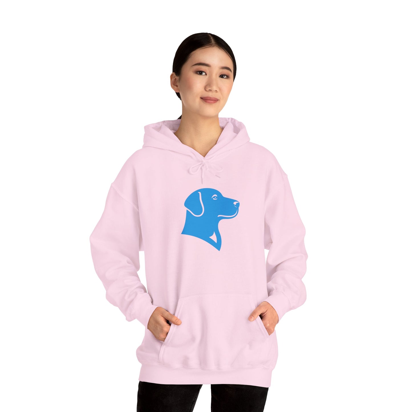BlueMark Logo Hoodie Sweatshirt (Blue Logo)