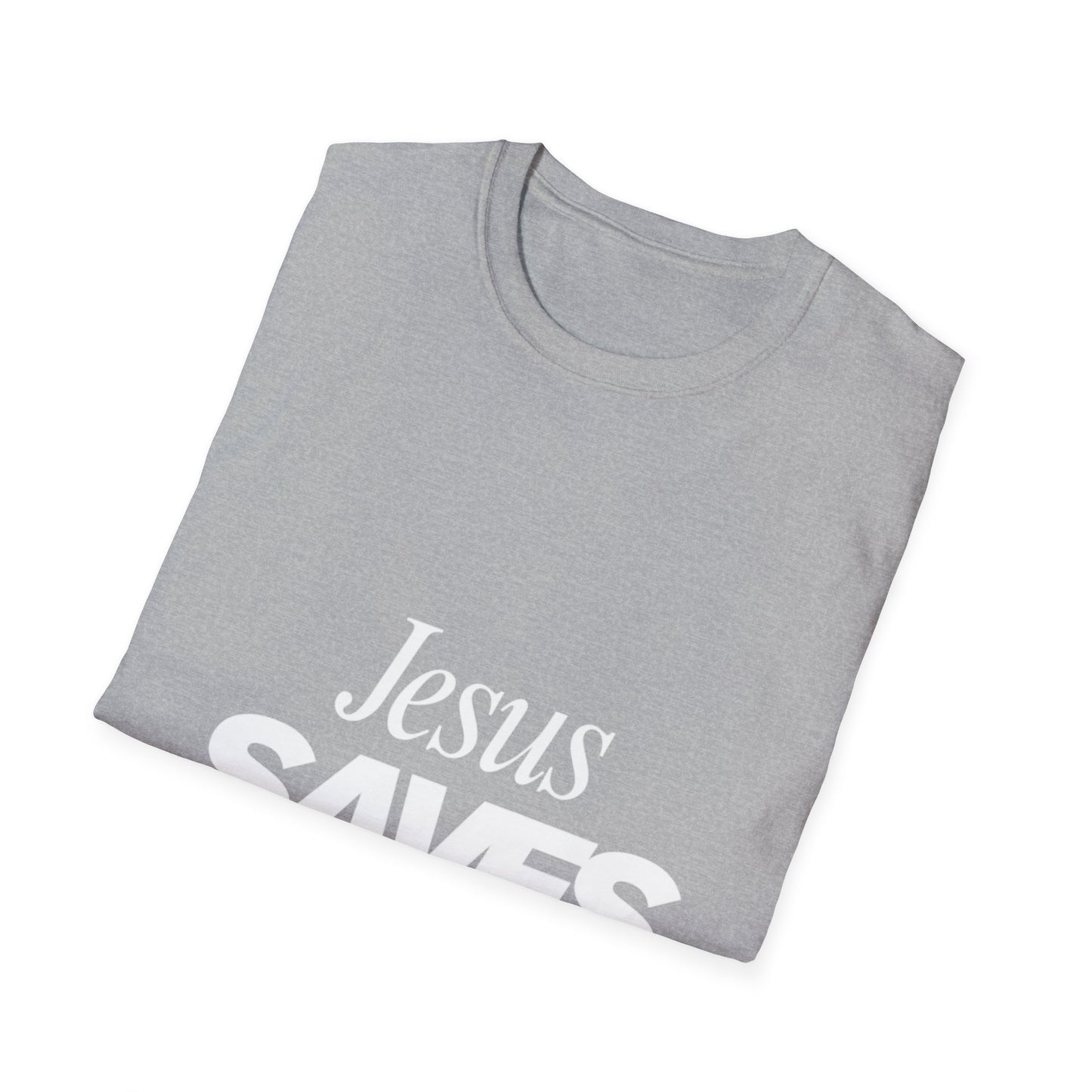 Jesus Saves - Bold Christian T-Shirt