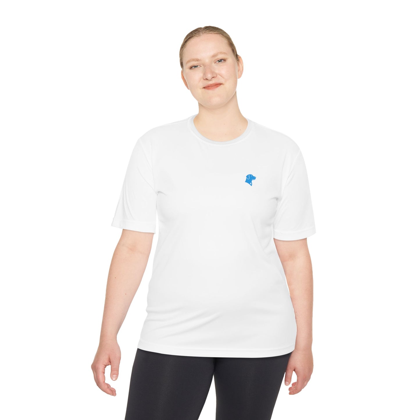 BlueMark Athletic Moisture Wicking T-Shirt (Blue Logo)