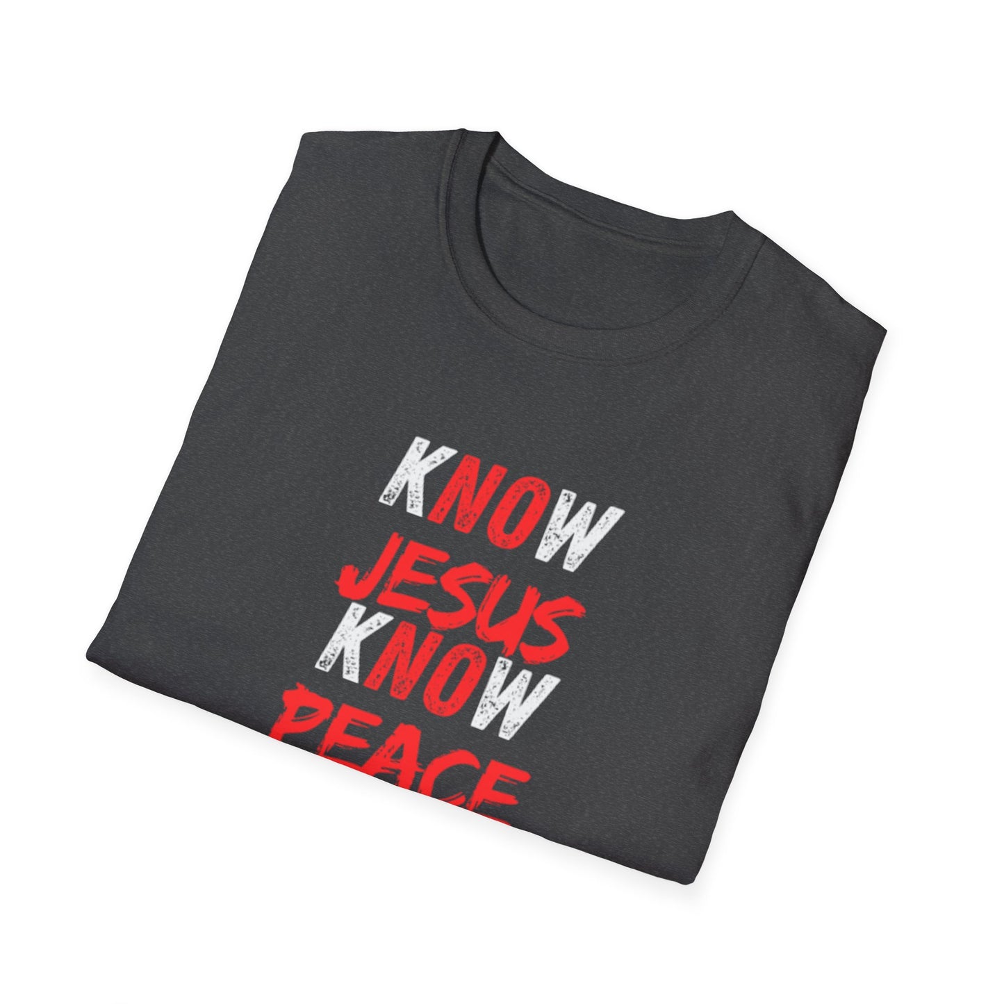 Know Jesus Know Peace Faith T-Shirt
