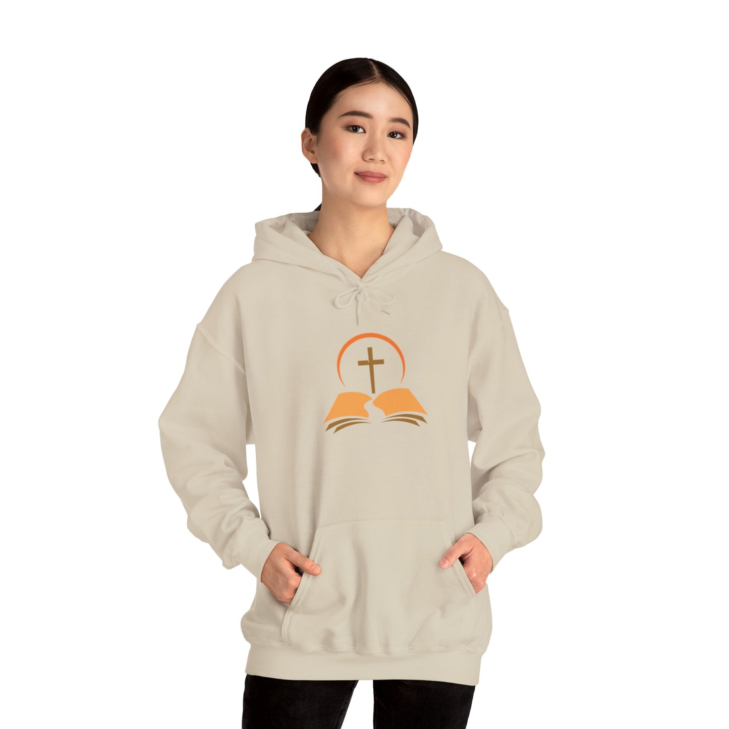 Faith-Inspired Bible Cross Sweatshirt