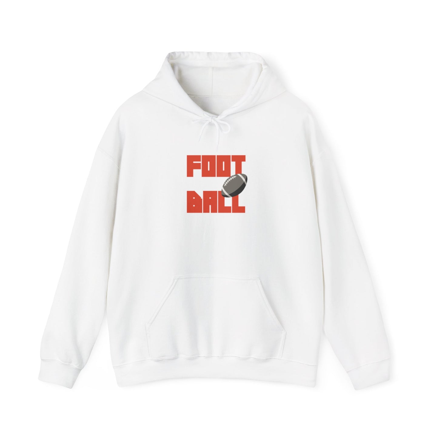 Football Bold Block Lettering Sweatshirt