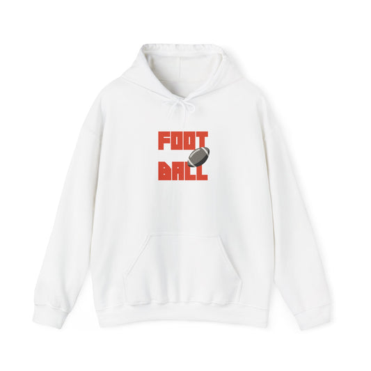 Football Bold Block Lettering Sweatshirt
