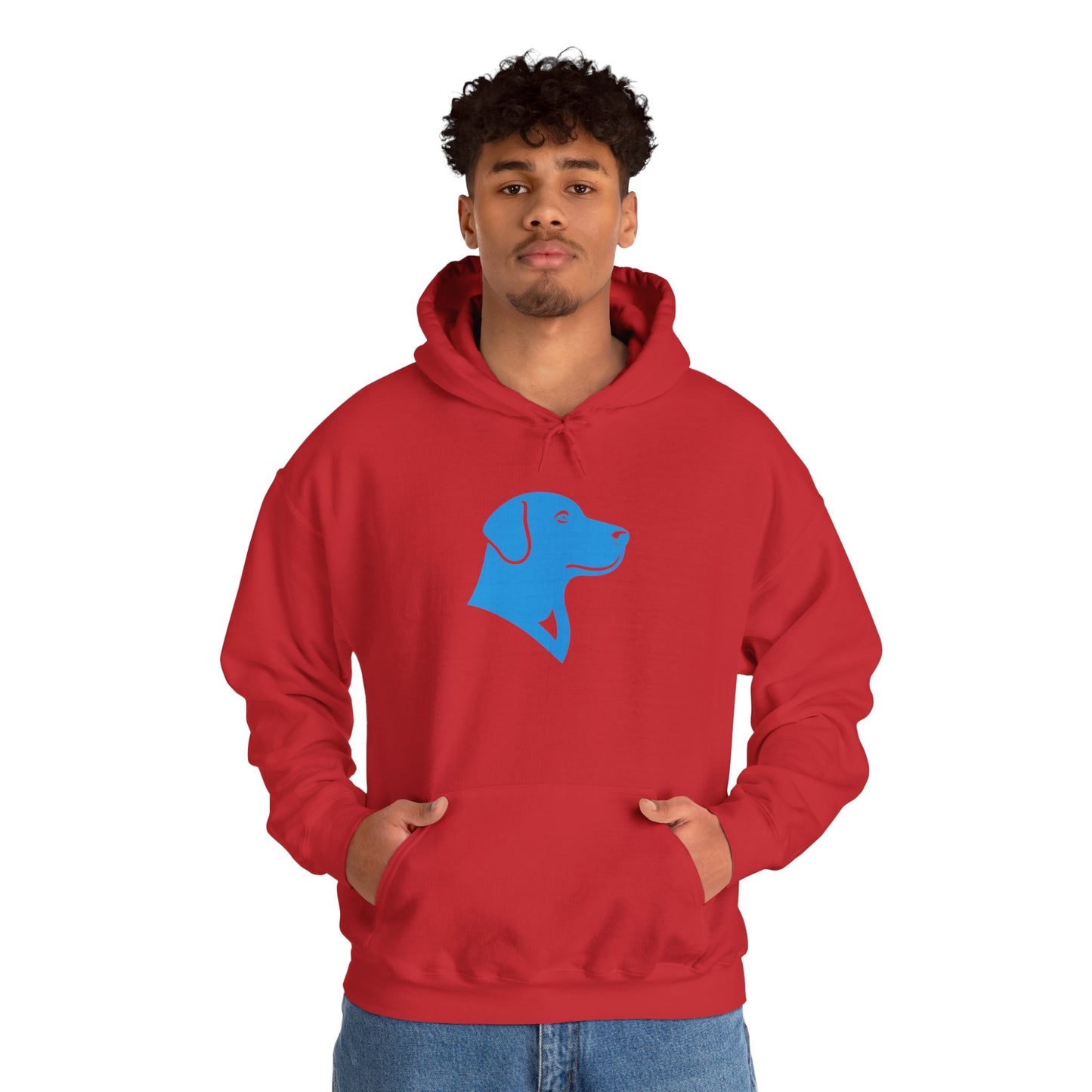 BlueMark Logo Hoodie Sweatshirt (Blue Logo)
