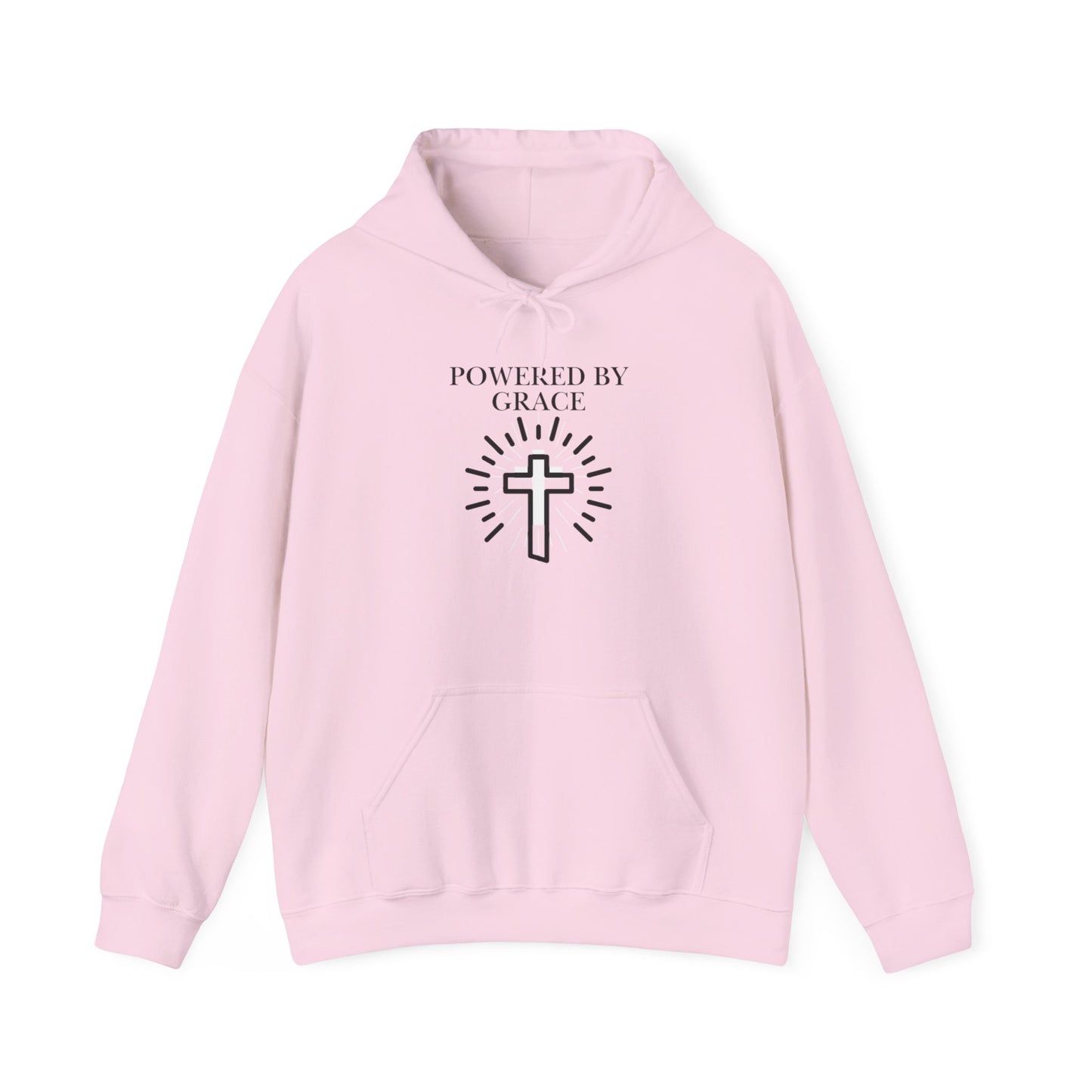 Powered by Grace - Faith Cross Sweatshirt