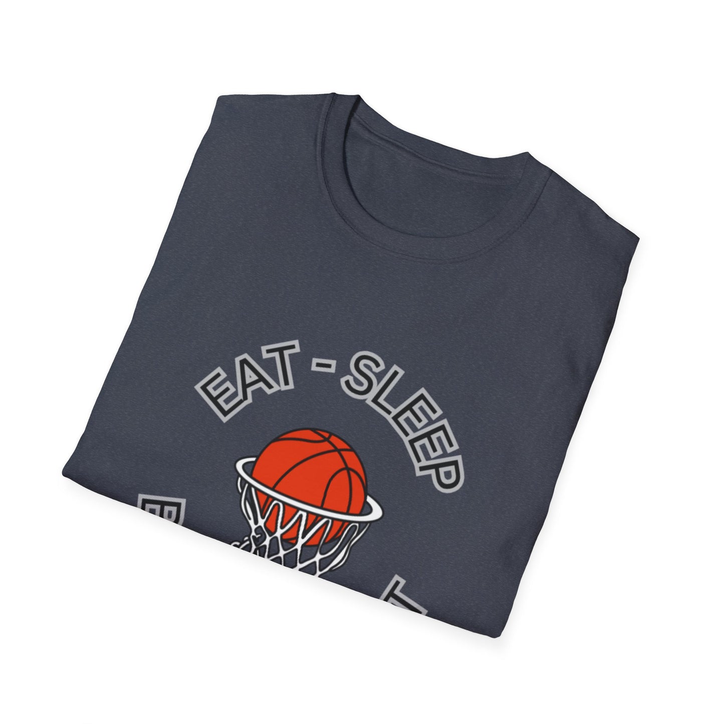 Basketball Eat Sleep Ball Repeat T-Shirt
