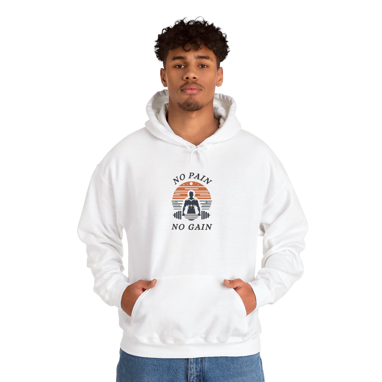 No Pain No Gain Motivational Sweatshirt