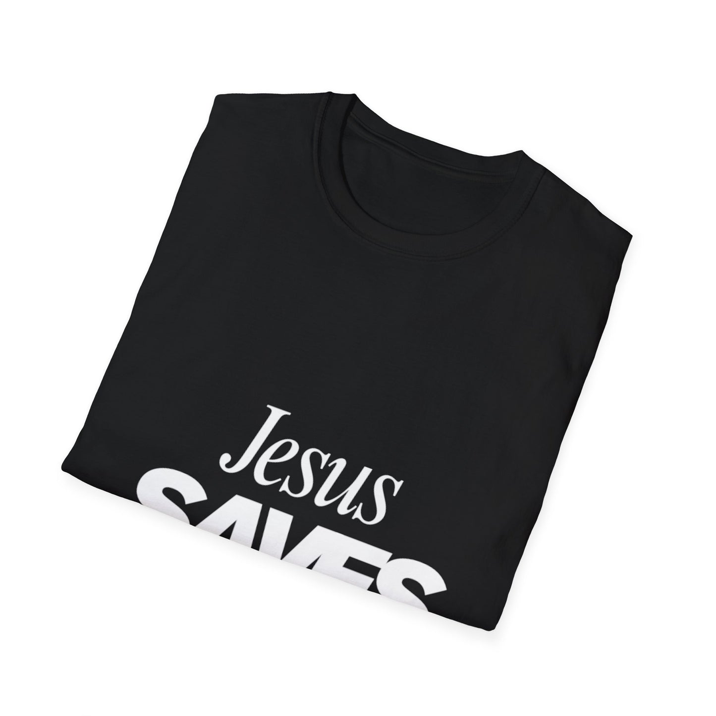 Jesus Saves - Bold Christian T-Shirt