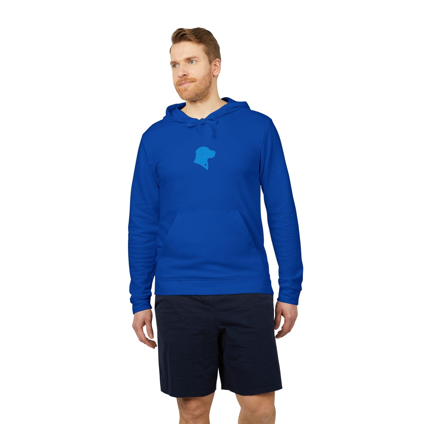 BlueMark Adidas Fleece Sweatshirt (Blue Logo)