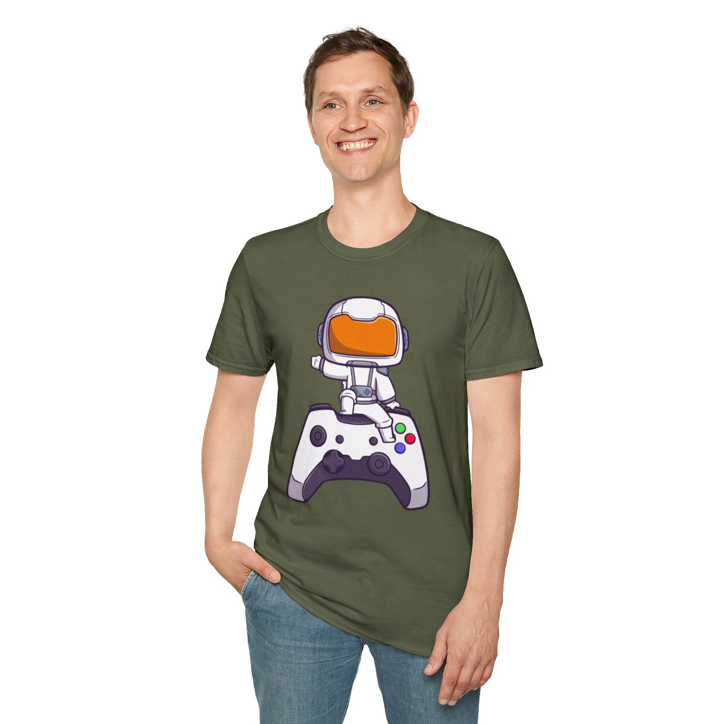 Astronaut Gamer T-Shirt