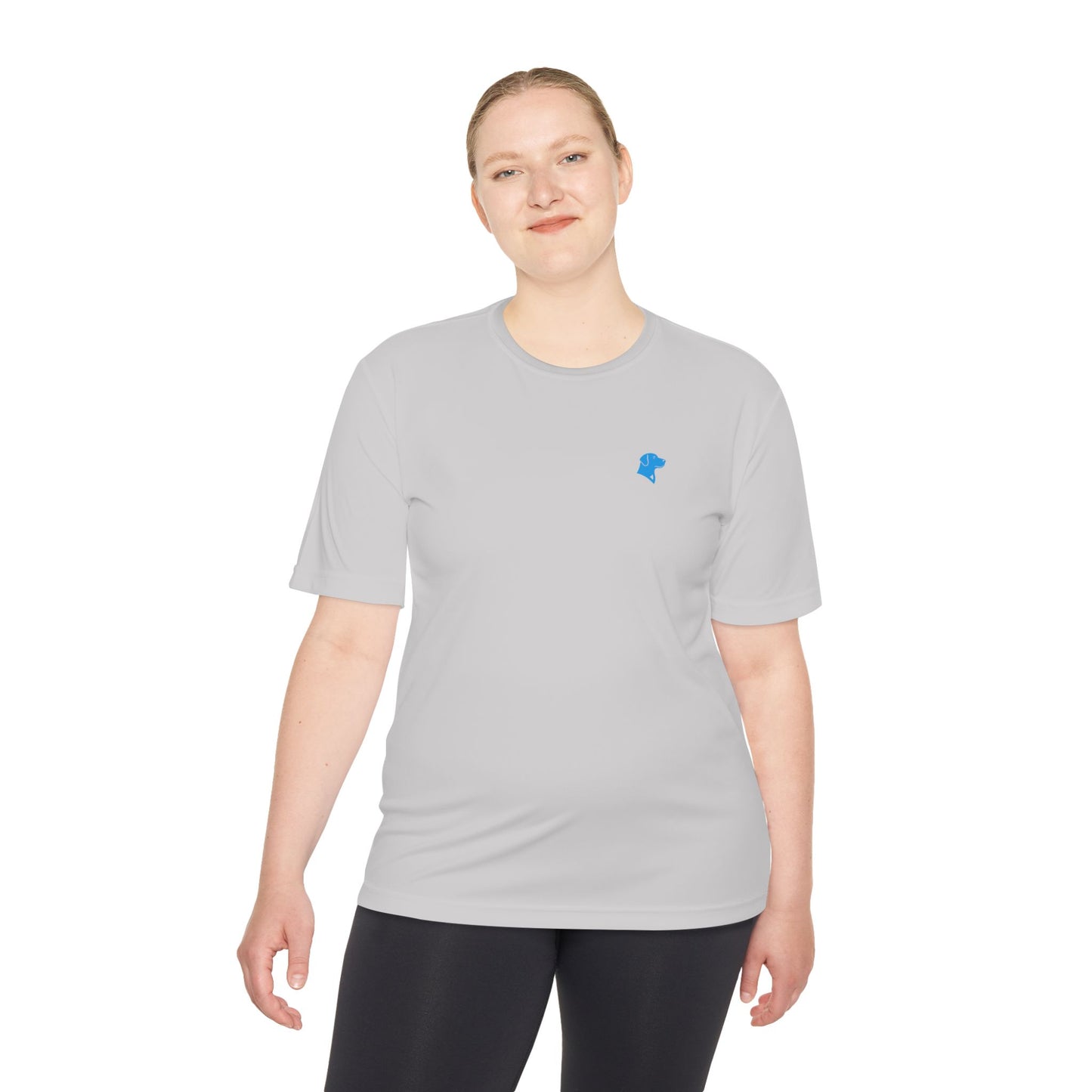 BlueMark Athletic Moisture Wicking T-Shirt (Blue Logo)