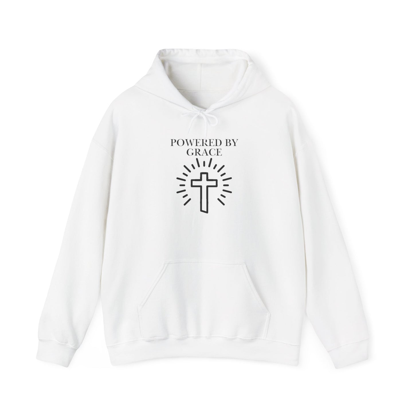Powered by Grace - Faith Cross Sweatshirt