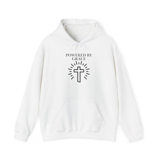 Powered by Grace - Faith Cross Sweatshirt