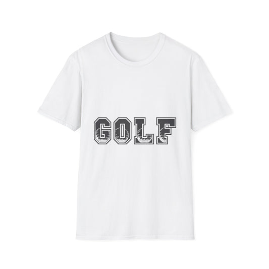 Golf Classic Bold Golf Lettering Shirt