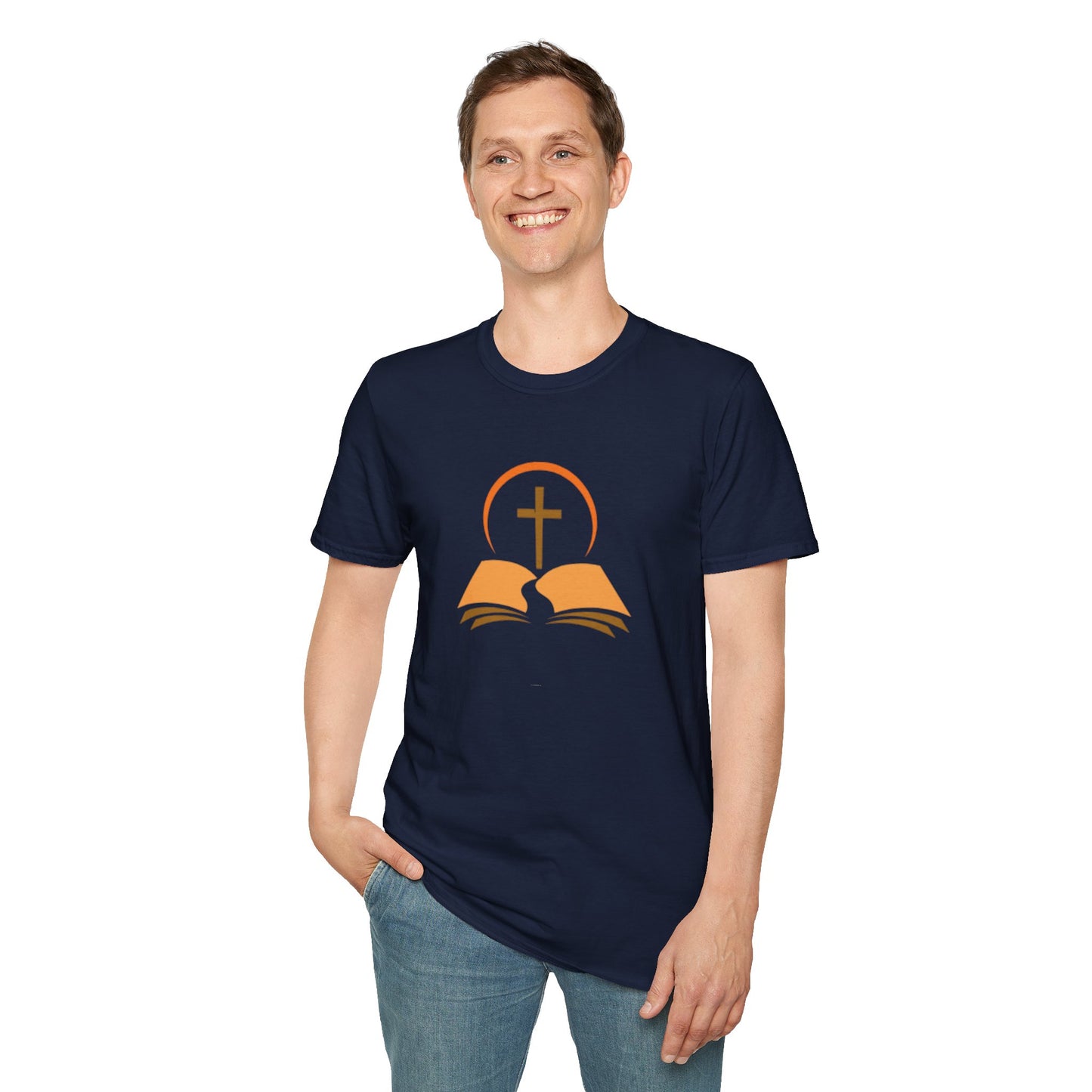 Faith-Inspired Bible Cross T-Shirt