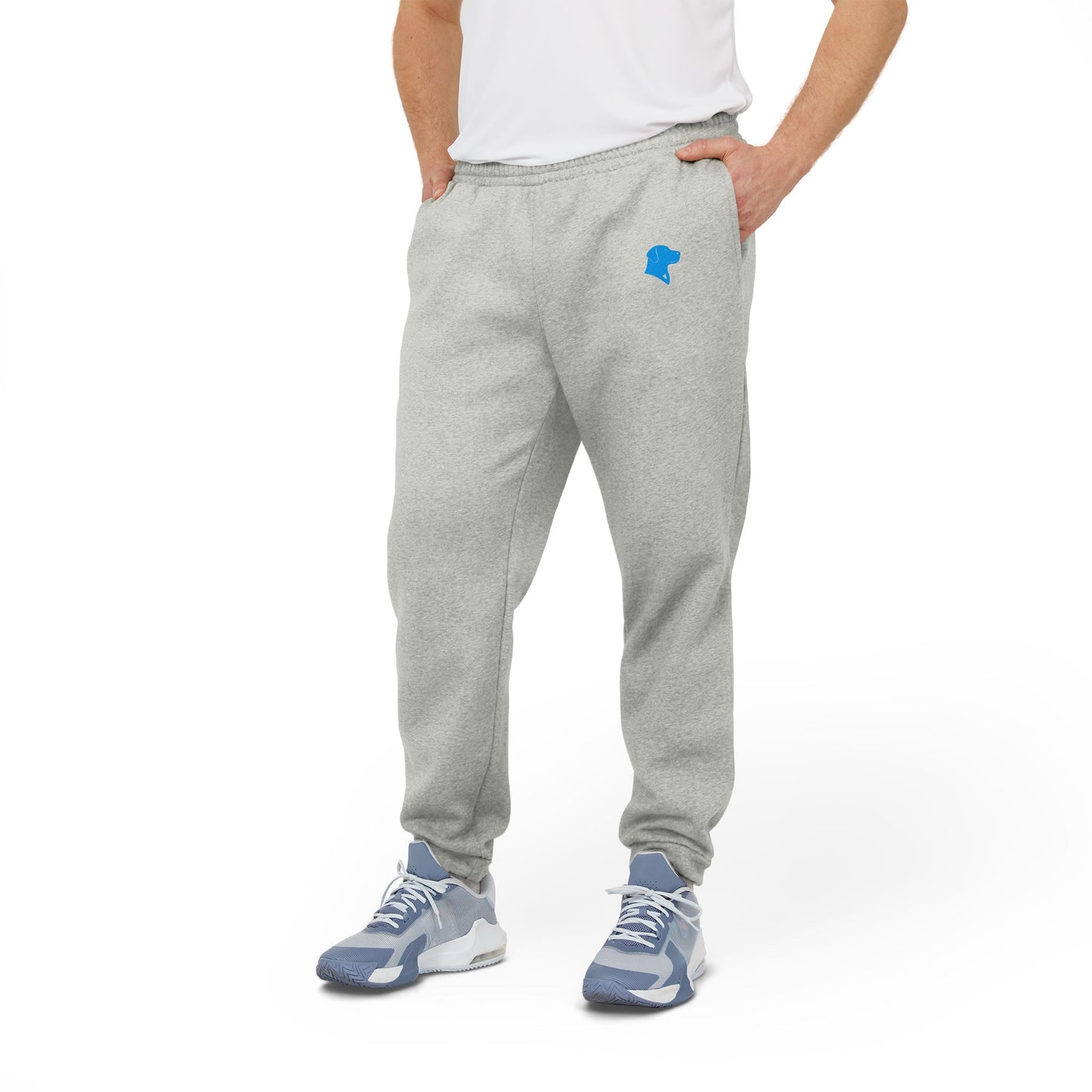 BlueMark Adidas Unisex Fleece Joggers Sweatpants (Blue Mark)